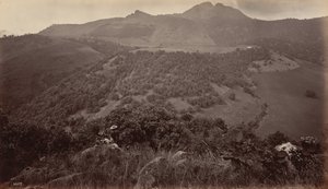 Santa María-vulkán, Quetzaltenango, Guatemala alkotó: Eadweard Muybridge