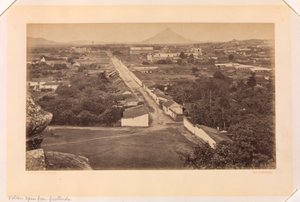 Agua vulkán Guatemalából alkotó: Eadweard Muybridge