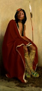 Elk-Foot a taos törzsből, 1909.