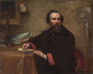Genio C. Scott portréja alkotó: Eastman Johnson