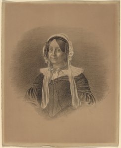 Egy öregasszony portréja alkotó: Eastman Johnson