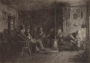 A Nantucketi Filozófiai Iskola alkotó: Eastman Johnson