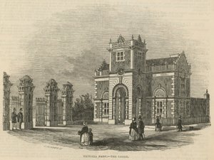Victoria Park – a páholy alkotó: Ebenezer Landells