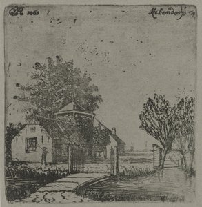 Kilátás Hekendorpra Hekendorp (cím az objektumon) alkotó: Eberhard Cornelis Rahms