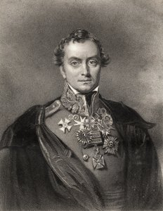 Henry Hardinge, F. Holl metszete, a „The National Portrait Gallery, Volume III” című könyvből, 1820 körül megjelent