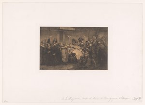 Burgundi Mária kiterített Bruges-ben alkotó: Edgar Alfred Baes