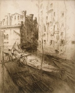 A velencei zsidó gettó, 1906.