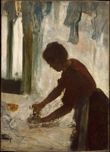 Vasaló nő alkotó: Edgar Degas