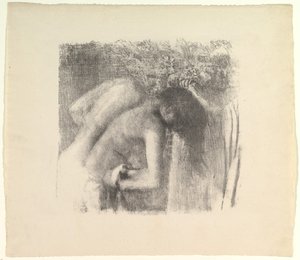 A Bath nagy változata után, 1891-92. alkotó: Edgar Degas