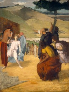 Sándor és Bucephalus, 1861-2 alkotó: Edgar Degas