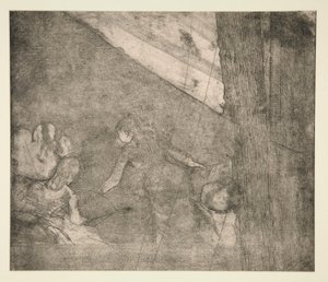 A nagyköveteknél alkotó: Edgar Degas