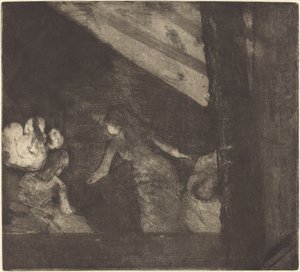 A Cafe des Ambassadeurs-ben alkotó: Edgar Degas