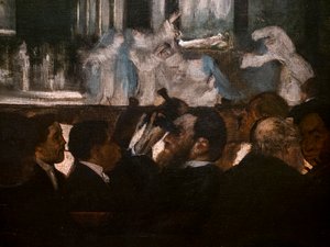 Ördög Róbert balettje (részlet). 1871-1872. Olajfestmény. alkotó: Edgar Degas
