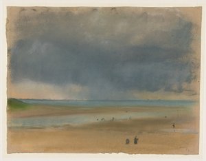 A tenger mellett alkotó: Edgar Degas