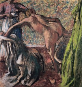 Reggeli a fürdő után (A fürdő) alkotó: Edgar Degas