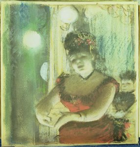 Cafe-Concert Singer, 1878 körül alkotó: Edgar Degas
