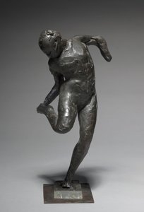 Táncosnő jobb lábának talpát nézi, 1896-1897 alkotó: Edgar Degas