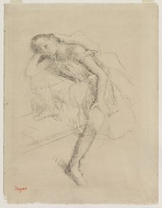 Táncos a nyugalomban alkotó: Edgar Degas