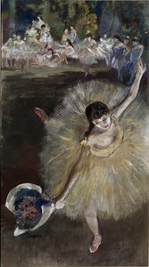 Táncoló lány (olaj, vászon) alkotó: Edgar Degas