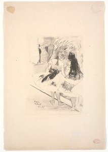 A színfalak mögött alkotó: Edgar Degas
