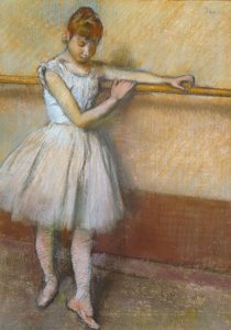 Táncosnő a bárpultnál", Edgar Degas, 1885 körül. alkotó: Edgar Degas