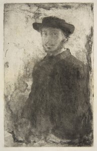 Edgar Degas: önarckép alkotó: Edgar Degas