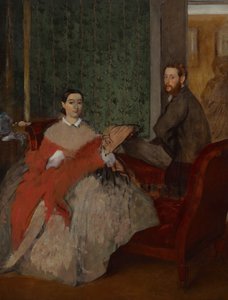 Edmondo és Thérèse Morbilli alkotó: Edgar Degas