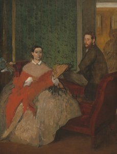 Edmondo és Therese Morbilli alkotó: Edgar Degas
