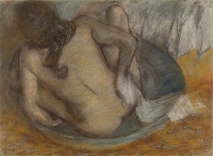 Nő a kádban alkotó: Edgar Degas
