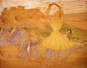 Táncosok Csoportja, 1895-1897 körül alkotó: Edgar Degas