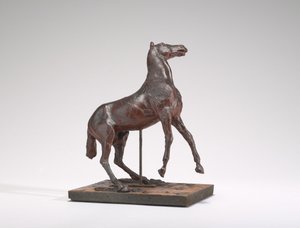 Lótenyésztés, 1880-as évek. alkotó: Edgar Degas