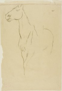 Ló fordult háromnegyedes alkotó: Edgar Degas