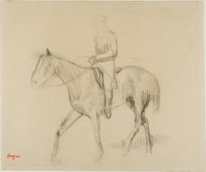 Ló és lovas alkotó: Edgar Degas