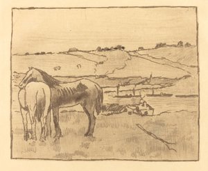 Lovak a réten Lovak a réten, 18911892. alkotó: Edgar Degas