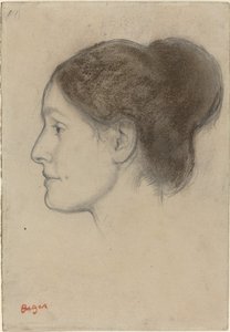 Hortense Valpinçon, 1883. alkotó: Edgar Degas