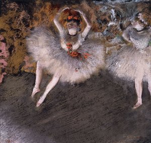 A vert lépés, 1879 körül alkotó: Edgar Degas
