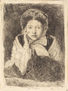 Marguerite De Gas, a művész nővére Marguerite De Gas, a művész nővére, 18601862. alkotó: Edgar Degas