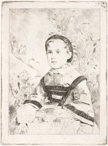 Nathalie Wolkonska kisasszony alkotó: Edgar Degas