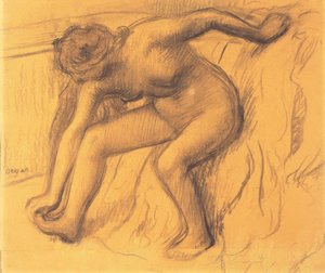 Fürdés után alkotó: Edgar Degas