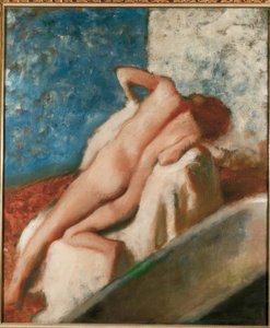 Fürdés után alkotó: Edgar Degas