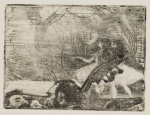 A színpadon I alkotó: Edgar Degas