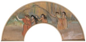 Operakarakterek, 1880 körül alkotó: Edgar Degas