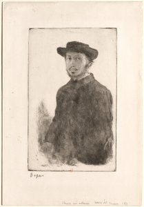 [Degas portréja] alkotó: Edgar Degas