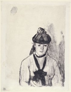 Ellen Andrée portréja alkotó: Edgar Degas