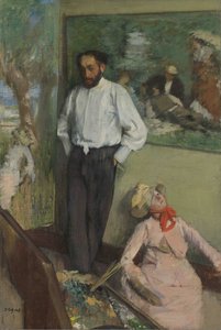 Henri Michel-Lévy portréja 1844-1914, 1878 körül. alkotó: Edgar Degas
