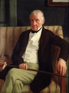Hilaire Degas (1770-1858), a művész nagyapjának portréja, 1857