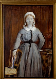 Marguerite Degas portréja alkotó: Edgar Degas