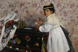 Mlle portréja. Hortense Valpinçon, 1871 körül (olaj a matracon ketyeg)