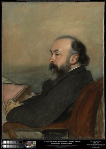 Férfi portréja alkotó: Edgar Degas