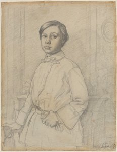 René de Gas [előlap] alkotó: Edgar Degas